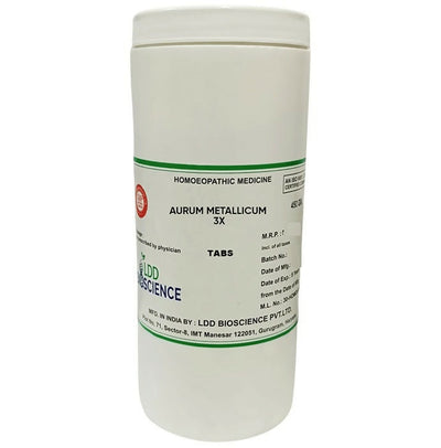 LDD Bioscience Homeopathy Aurum Metallicum 3X Tablets