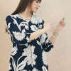 Indyancart IE Women Floral Printed Regular Kurta with Trousers