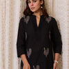 Dhiyona IE Embroidered Pure Cotton Tunic With Trouser