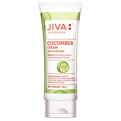 Cucumber Cream 100gm | Hydrates Skin & Prevents Tanning & Sunburn