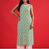 Dhiyona IE Women Ethnic Motifs Thread Work Kurta