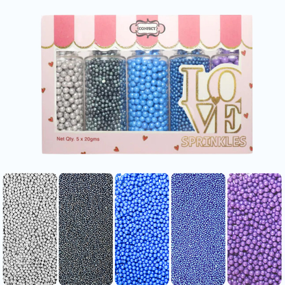 Confect Sea Disco Balls Assorted Sprinkles (DB-04)