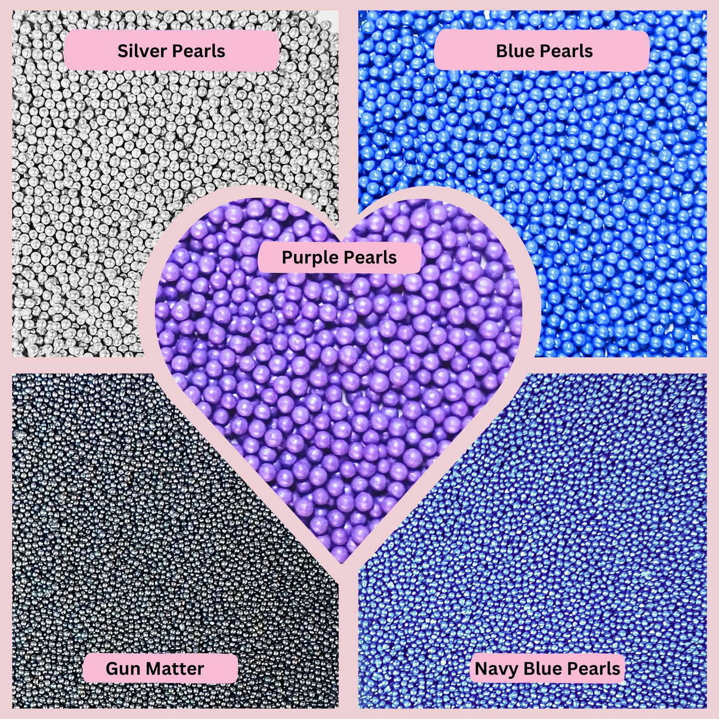 Confect Sea Disco Balls Assorted Sprinkles (DB-04)