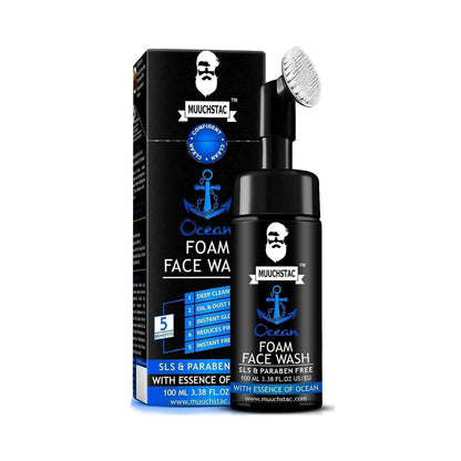 Muuchstac Ocean Foam Face Wash - Indyancart