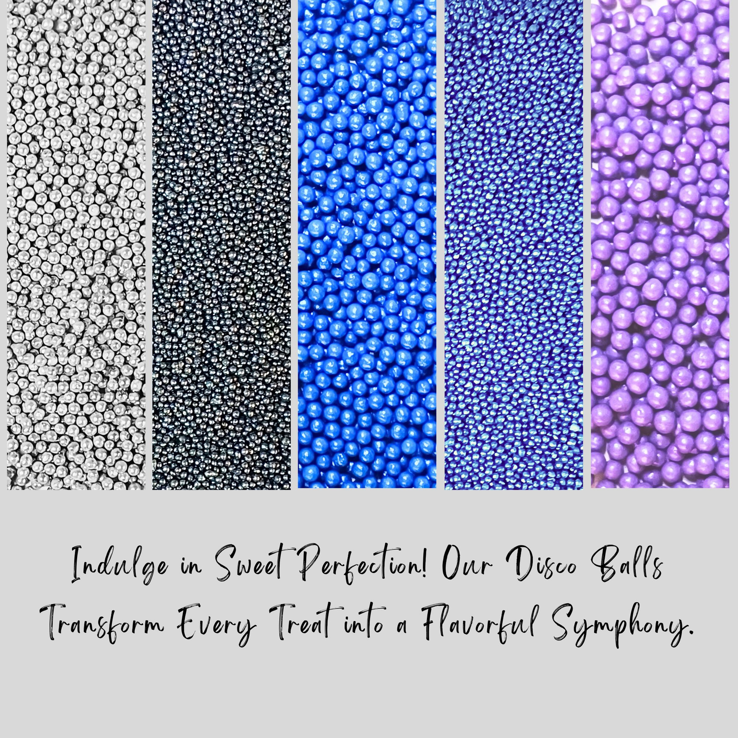Confect Sea Disco Balls Assorted Sprinkles (DB-04)
