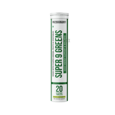 Nutracology Super 9 Greens Daily Wholefood Multivitamin For Immunity And Detox Plant