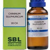 SBL Homeopathy Chininum Sulphuricum Dilution