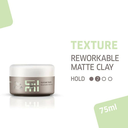 Wella Professionals EIMI Texture Touch Reworkable Matte Clay - Indyancart