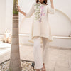 Indyancart IE Women Floral Printed Regular Pure Cotton Kurti with Trousers