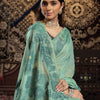 Dhiyona GR Women's Devanshi Blue Soft Cotton Jamdani Saree