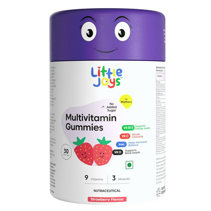 Little Joys Multivitamin Gummies For Mothers - Strawberry Flavor