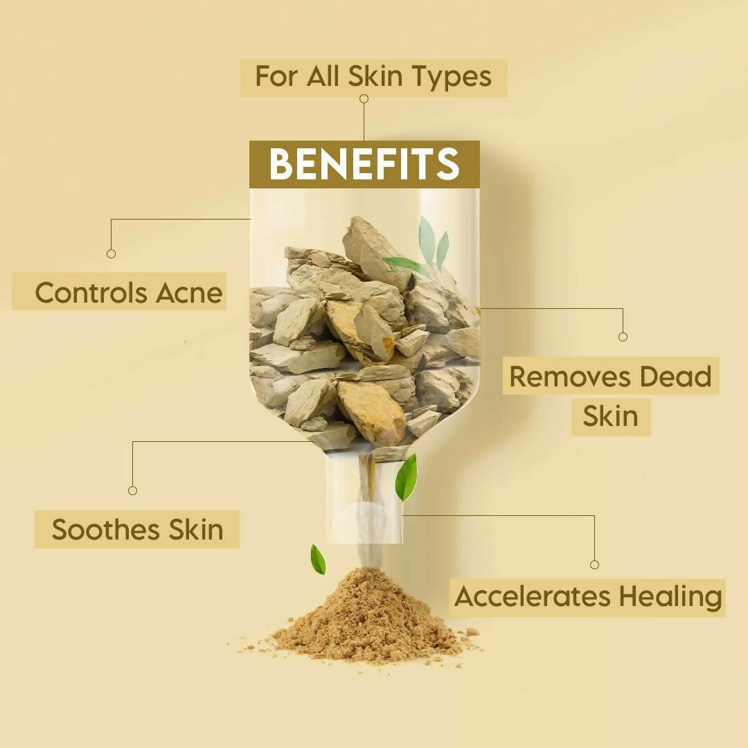 Clensta Multani Mitti Face Wash in a clear plastic bottle with a pump dispenser, designed for natural skincare.