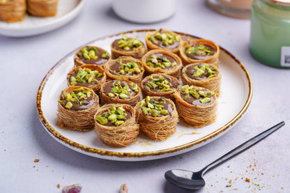 Classic Gourmet Baklava Chocolate Nest Gift Box