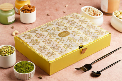 Gourmet Baklava Luxury Gift Box Of Hazelnut Nest Baklava