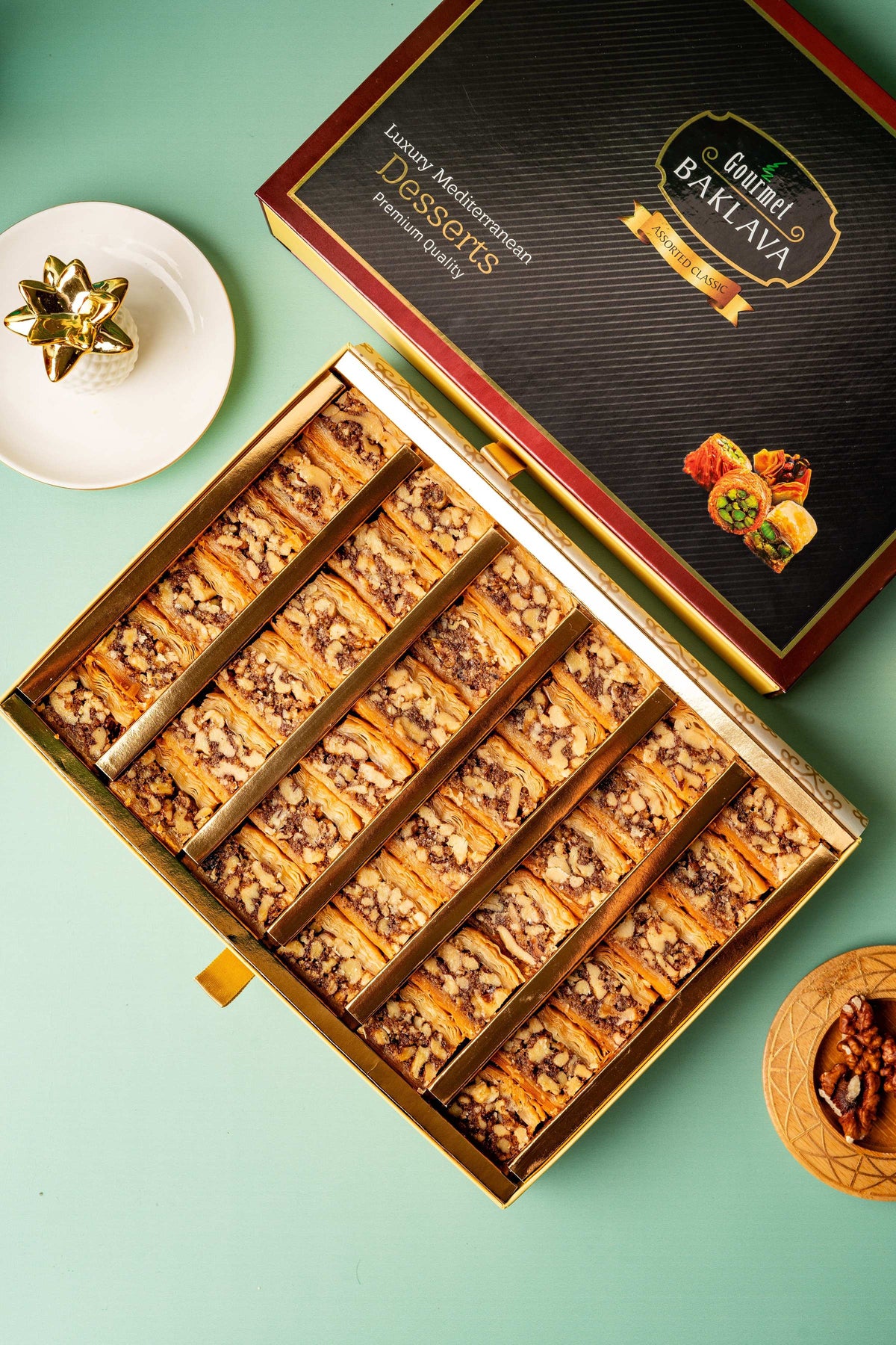 Gourmet Baklava Walnut Baklava