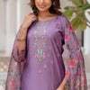 Dhiyona VV Rupa Women Kurta and Pant Sets Viscose Roman Silk Fabric