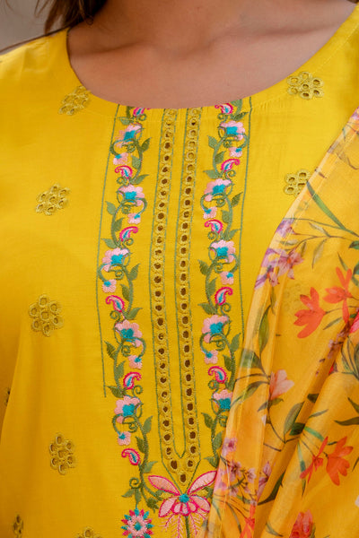 Indyancart VV Jagruti Women Kurta and Pant Sets Viscose Roman Silk Fabric