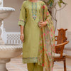 Dhiyona VV Vidya Women Kurta and Pant Sets Viscose Roman Silk Fabric