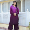 Dhiyona VR Women's Ombre Magenta A-Line Kurta Set