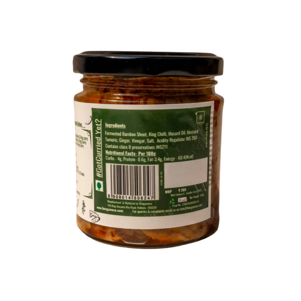 Bengamese Bamboo Shoot With King Chilli Marinade