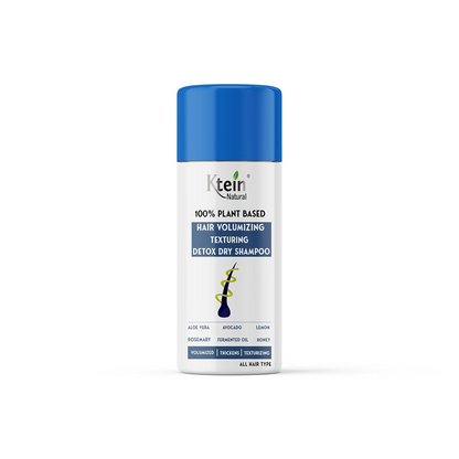Ktein Natural 100% Plant Based Volumizing &Texturing Hair Detox Dry Shampoo Powder