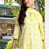 Indyancart IE Women Ethnic Motifs Printed Regular Mirror Work Pure Cotton Kurta with Trousers & With Dupatta