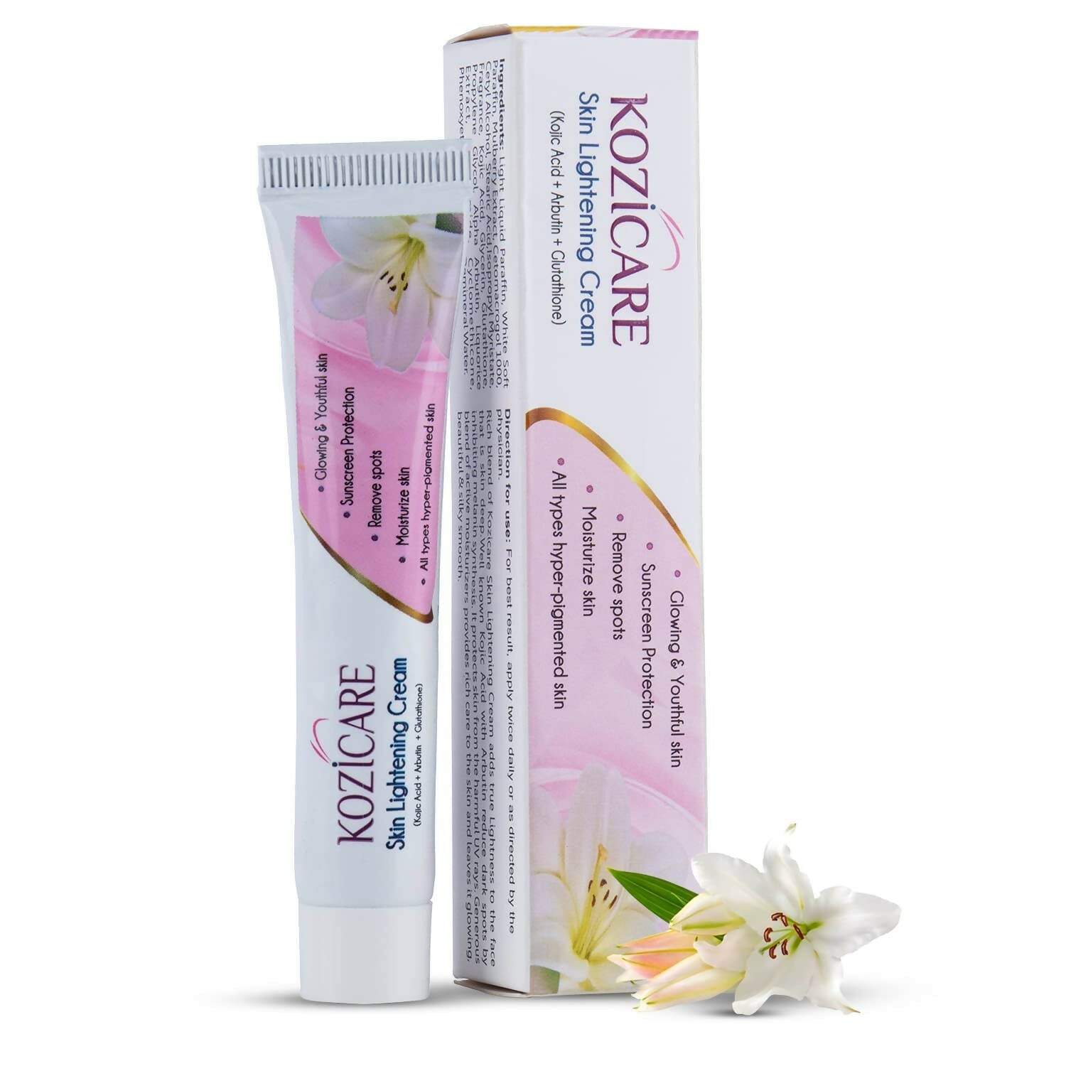 Healthvit Kozicare Skin Lightening Cream - Indyancart