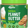 Alpino Natural Peanut Butter Smooth Unsweetened