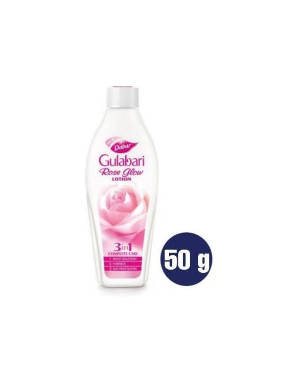 Dabur Gulabari Moisturizing Cold Cream - 100ml with Free Dabur Gulabari Rose Glow Lotion - 50ml