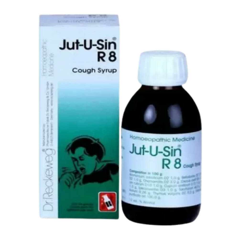 Dr. Reckeweg Jut-U-Sin R8 Syrup - Indyancart