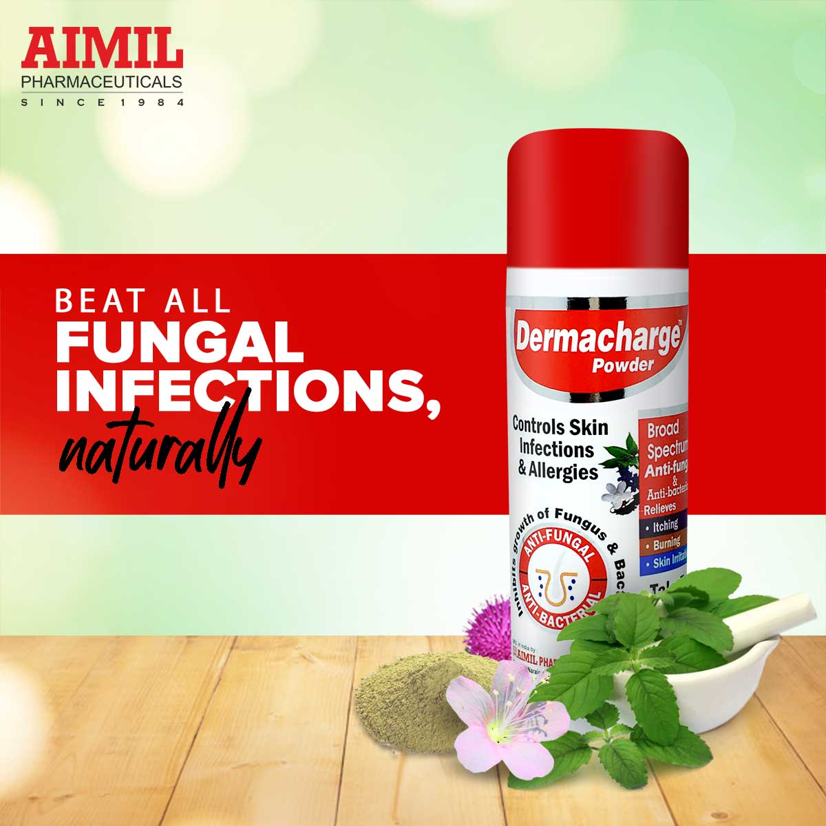 Aimil Dermacharge Powder