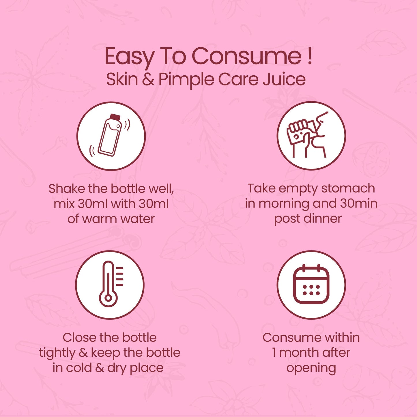 Krishna'S Herbal & Ayurveda Skin & Pimple Care Juice