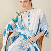 Dhiyona IE Women Floral Printed Cotton A-Line Kurta with Trousers & Dupatta