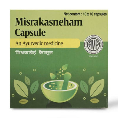 AVP Ayurveda Misrakasneham Capsules