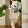 Dhiyona IE Women Ethnic Motifs Embroidered Straight Kurta Palazzos Set