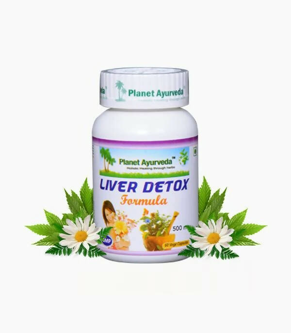 Planet Ayurveda Liver Detox Formula Capsules - Indyancart