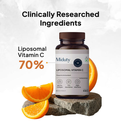 Miduty Liposomal Vitamin C - Immunity Booster Capsules