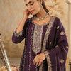 Dhiyona IE Women Embroidered Straight Kurta Trousers With Dupatta Set