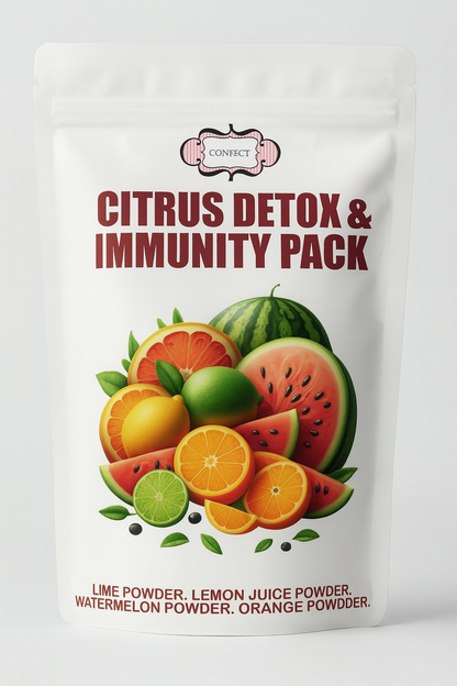 Confect Citrus Detox & Immunity Pack | Fruit Powder Combo