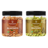 FreshoCartz California Almonds & Green Raisins Combo