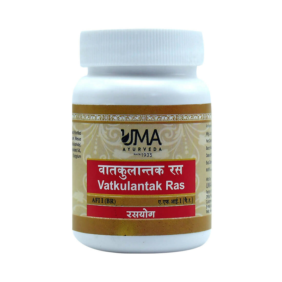 Uma Ayurveda Vatkulantak Ras Tablets - Indyancart