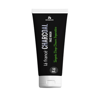 Benmoon Ayurveda La France Charcoal Face Wash