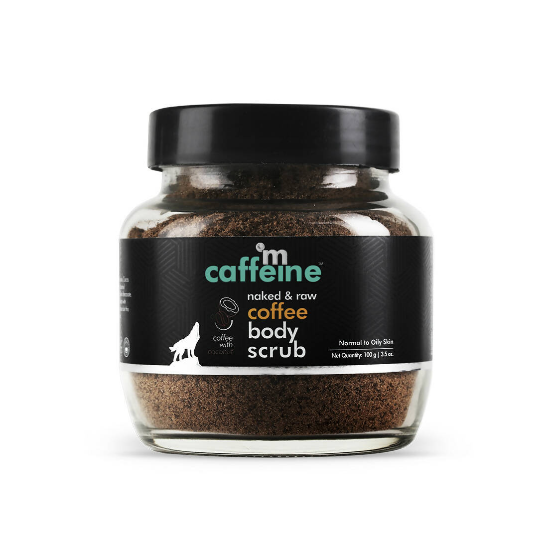 mCaffeine Raw Coffee Body Scrub - Indyancart