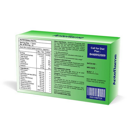 Diabexy Nutrition (Reversol, Basics, Anteflame) Tablets