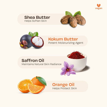 Maate Baby Body Butter Enriched with Pure Kokum Butter and Saffron Oil - Indyancart