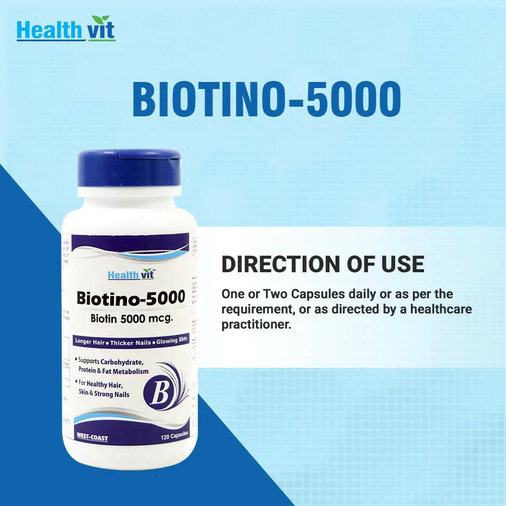 Healthvit Biotino-5000 Capsules