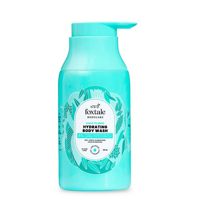 Foxtale Hydrating Body Wash With Hyaluronic Acid & Ceramides Locks In Moisture Reduces Body Odour