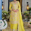 Dhiyona IE Women Ethnic Motifs Embroidered Kurta with Palazzos & Dupatta