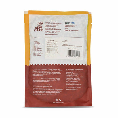 Pure & Sure Green Gram Split Traditional Organic Pulses
