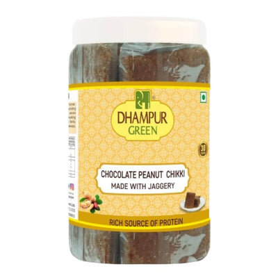 Dhampur Green Chocolate Peanut Chikki